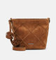 Emily & Noah Leanne Sac port&eacute; crois&eacute; en Cognac pour femmes (378867)