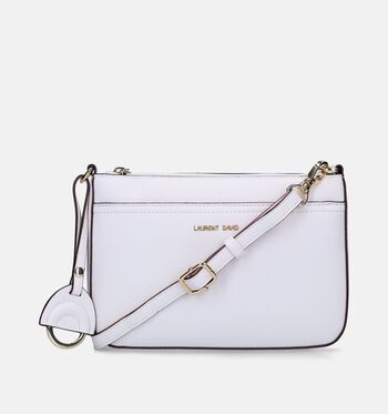 Laurent David Sacs port&eacute; crois&eacute; Blanc/Bleu/Rose/Vert/Argent