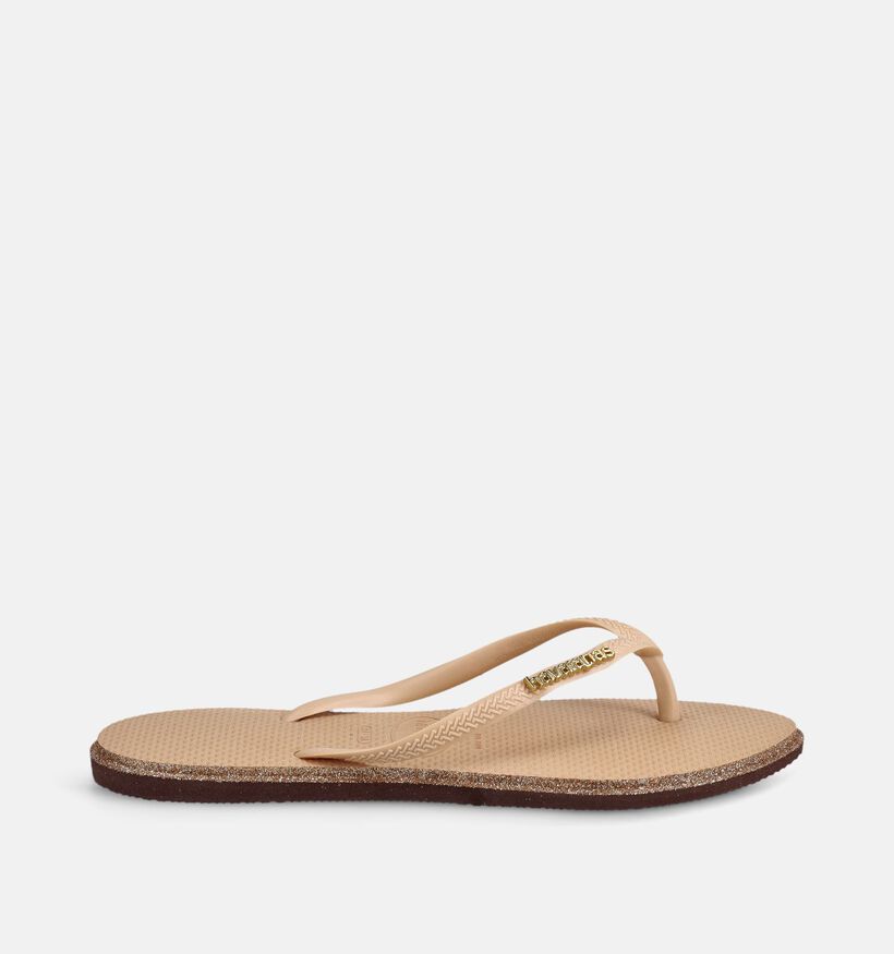 Havaianas Slim Gouden Teenslippers voor dames (373112)