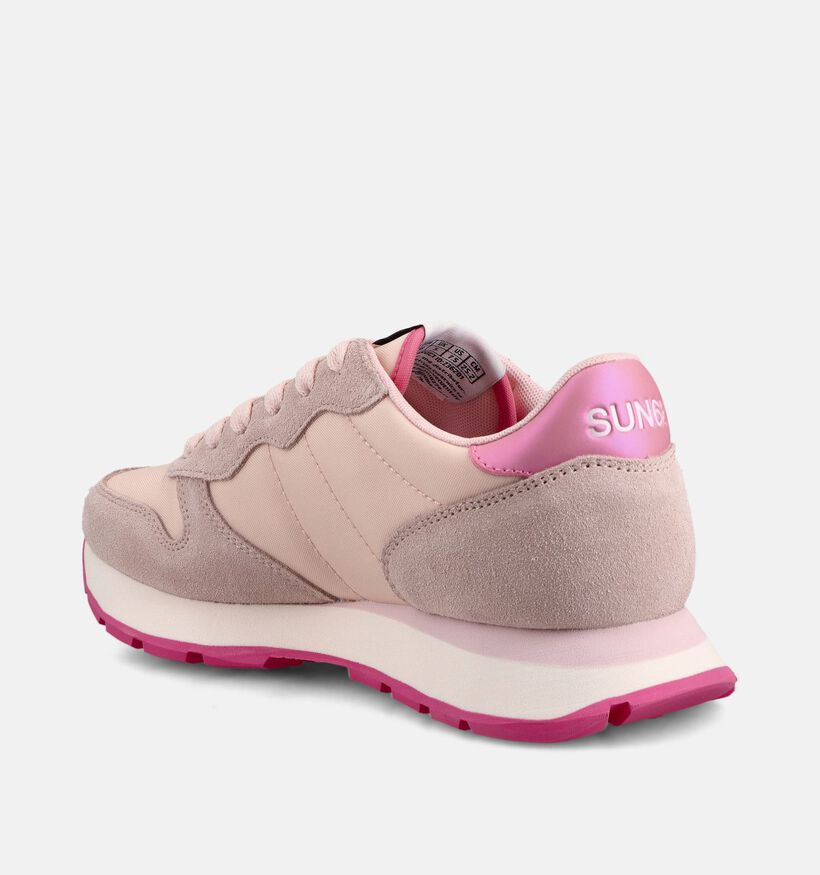 Sun68 Ally Solid Nylon Roze Sneakers voor dames (368707) - geschikt voor steunzolen