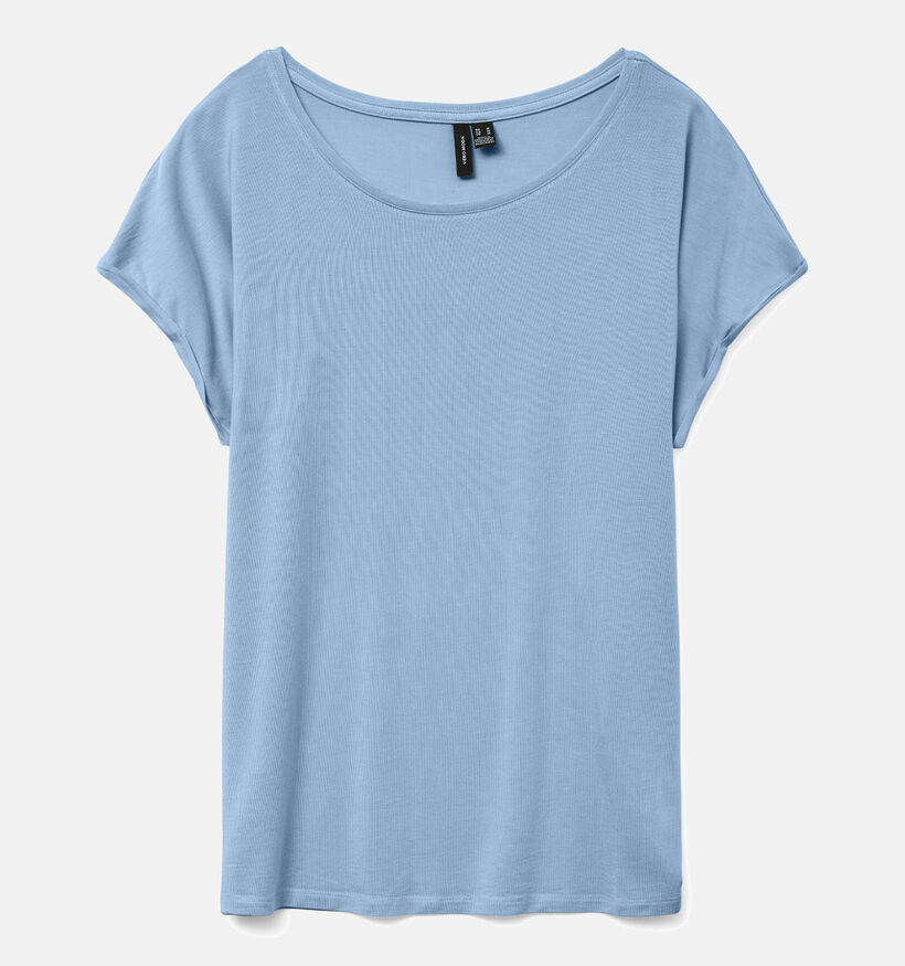 Vero Moda Ava Blauw Basic T-shirt voor dames (352195)
