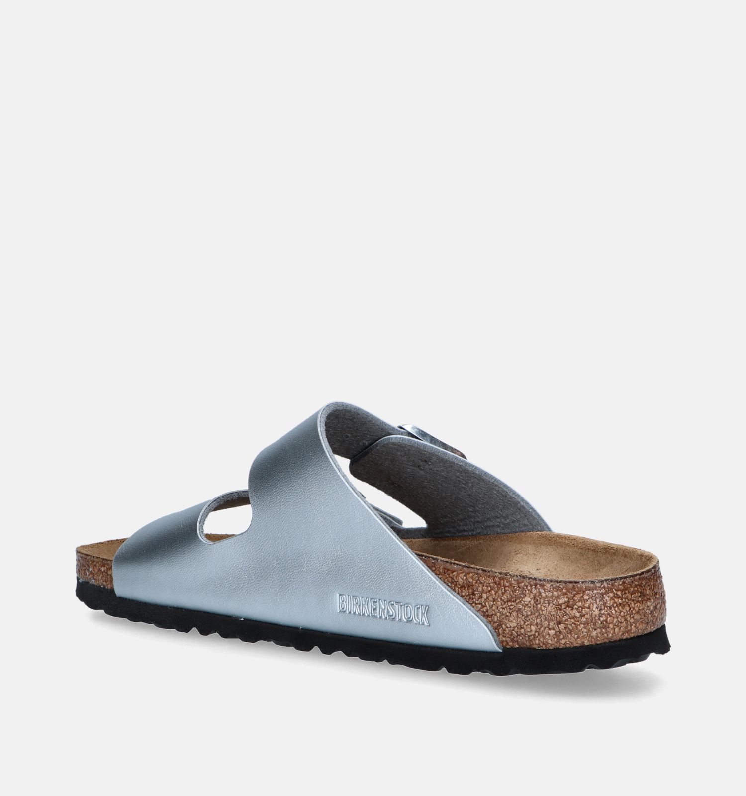 Birkenstock Arizona Nu pieds en Argent Femmes Nu pieds en ligne sur TORFS.BE