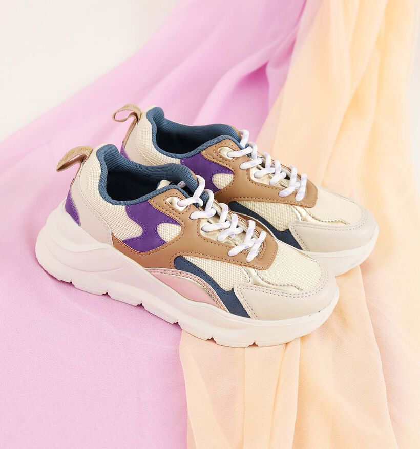 CEMI Beige Sneakers voor meisjes (349578)