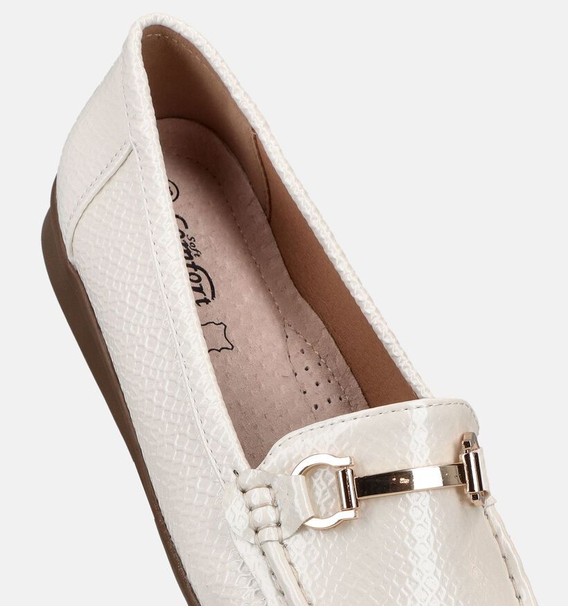 Soft Comfort Ecru Mocassins voor dames (373532)