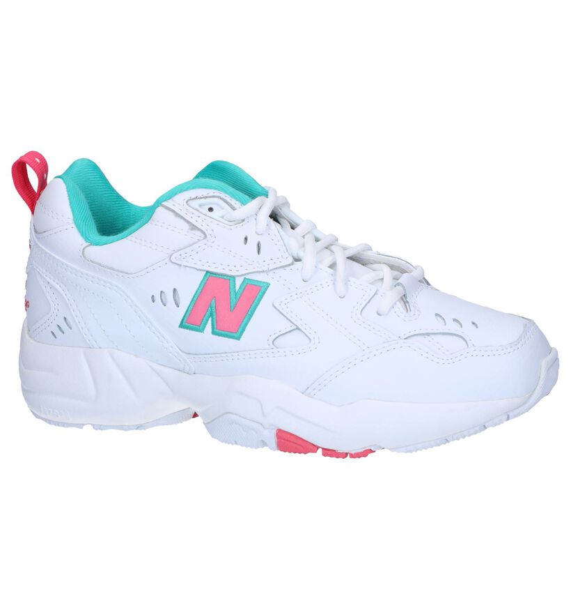 New Balance Baskets basses en Blanc en simili cuir (263276)