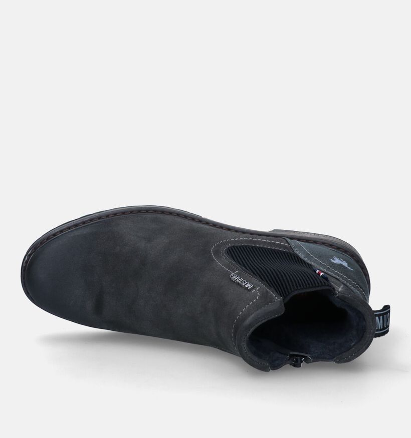 Mustang Grijze Chelsea boots voor heren (345483)