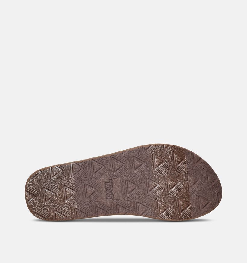 Teva Reflip Strappy Boho Tongs en Gris pour femmes (366048)