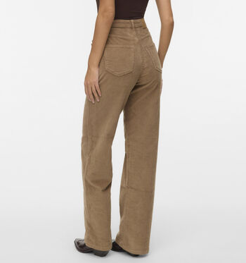 Vero Moda Broeken Bruin