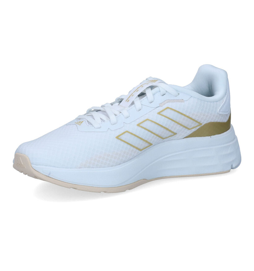 adidas Speedmotion Baskets en Blanc pour femmes (301974) - pour semelles orthopédiques