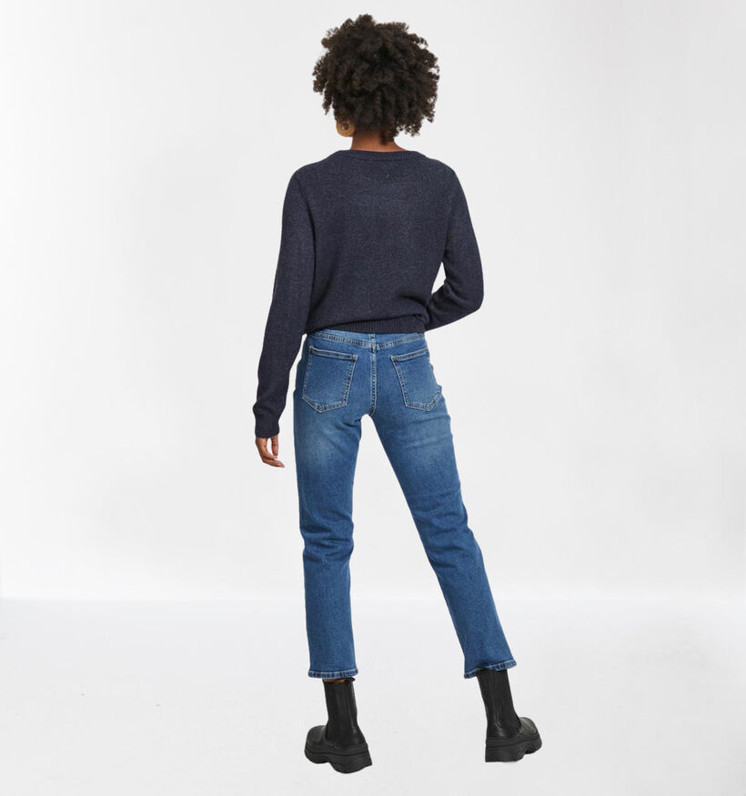 Vila Jeans en Bleu Cropped Straight Fit (278165)