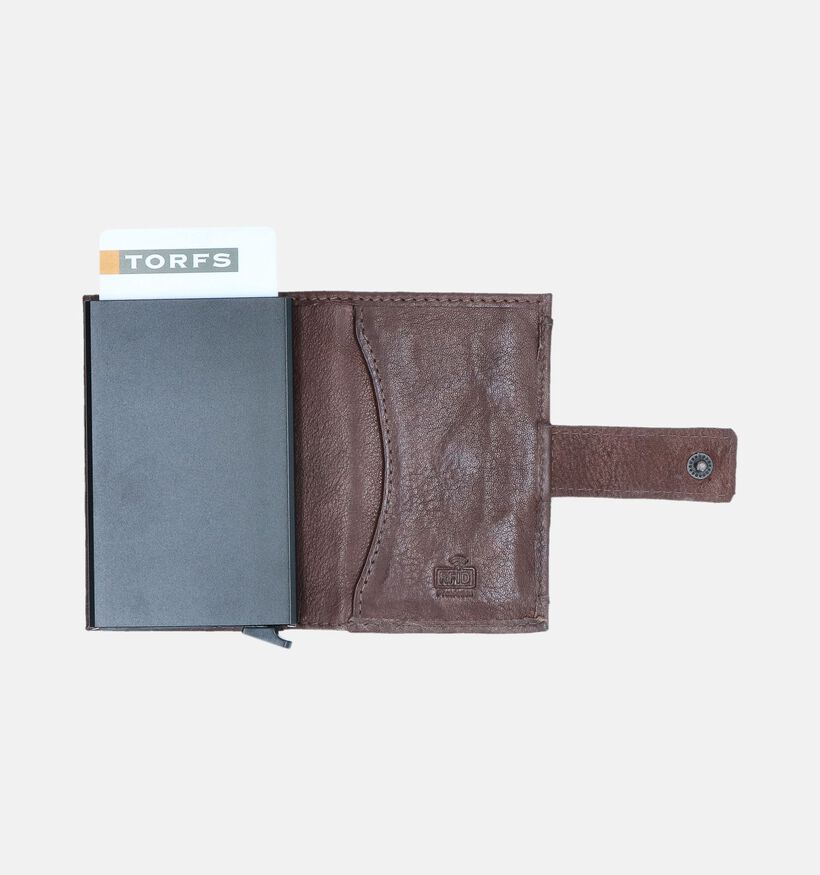 Bear Design Porte-monnaie zippé en Marron pour femmes (365905)