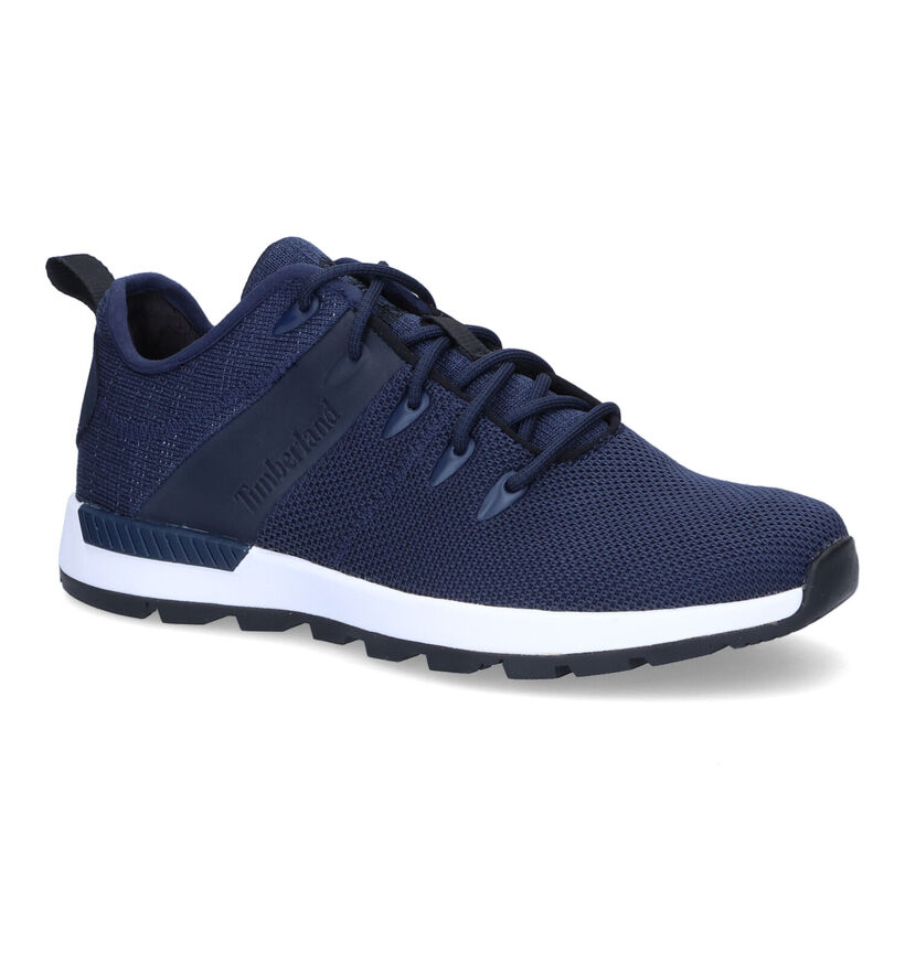 Timberland Sprint Trekker Blauwe Sneakers in nubuck (303819)