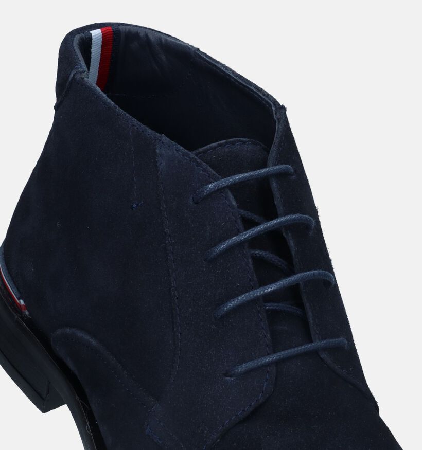 Tommy Hilfiger Core Blauwe Geklede schoenen voor heren (329361) - geschikt voor steunzolen