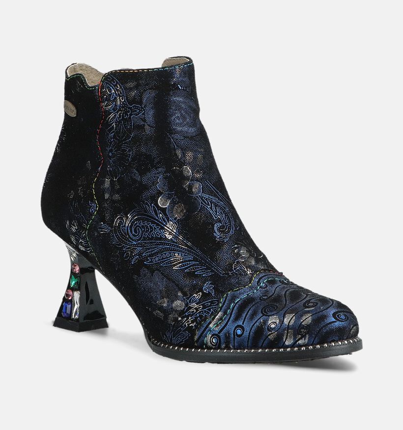 Laura Vita Oliveo Bottines en Bleu pour femmes (364968)