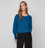 Vila Tuli Pull en Turquoise pour femmes (328937)