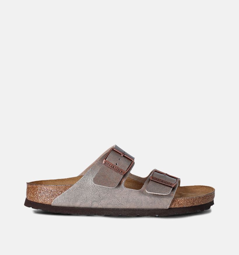 Birkenstock Arizona Nu-pieds en Taupe pour femmes (350872)