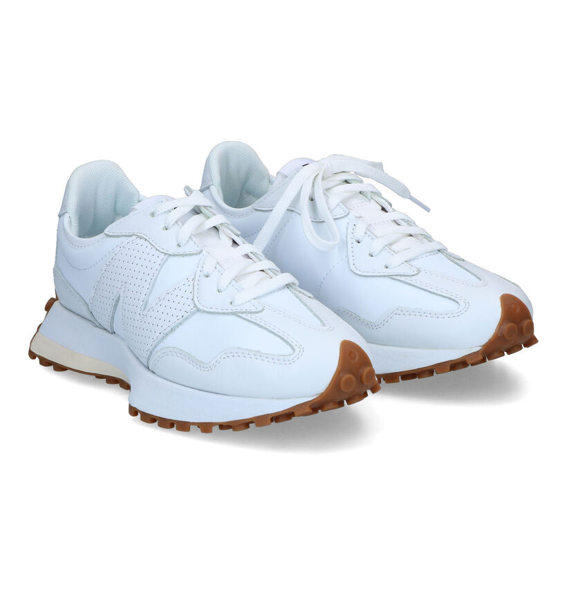 New Balance WS 327 Witte sneakers voor dames (312815) - geschikt voor steunzolen