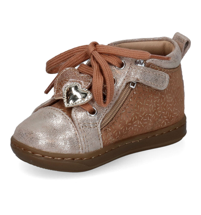 Shoo Pom Bouba Heart Camel Bottines in nubuck (314056)