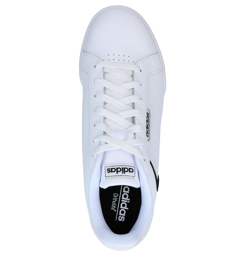 adidas Roguera Baskets en Blanc en cuir (276430)