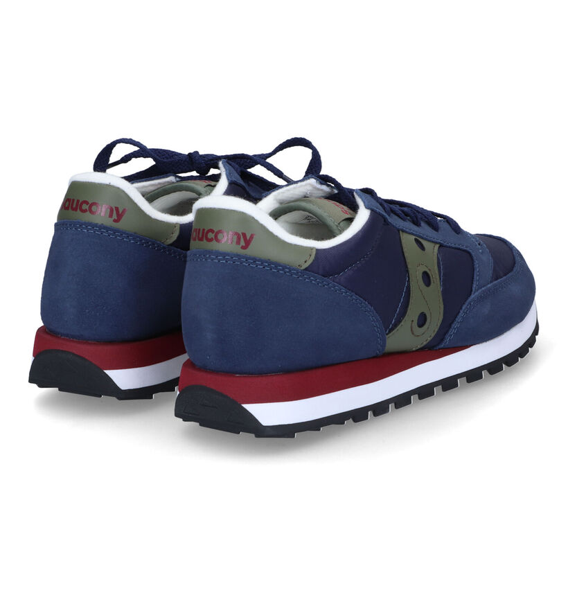 Saucony Jazz Original Baskets en Bleu pour hommes (312536) - pour semelles orthopédiques