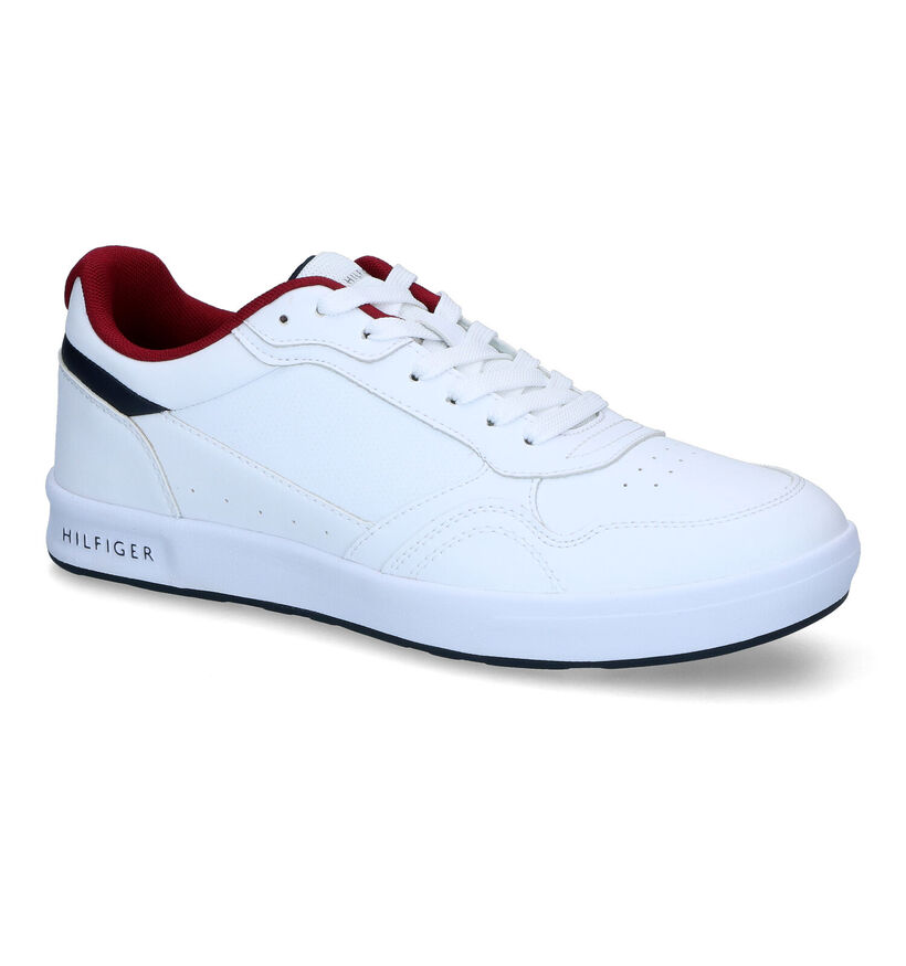Tommy Hilfiger Modern Cup Baskets en Blanc pour hommes (318247) - pour semelles orthopédiques