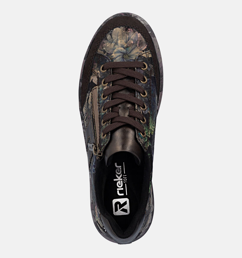 Rieker Antistress Sneakers met Veter en Rits voor dames (377924) - geschikt voor steunzolen