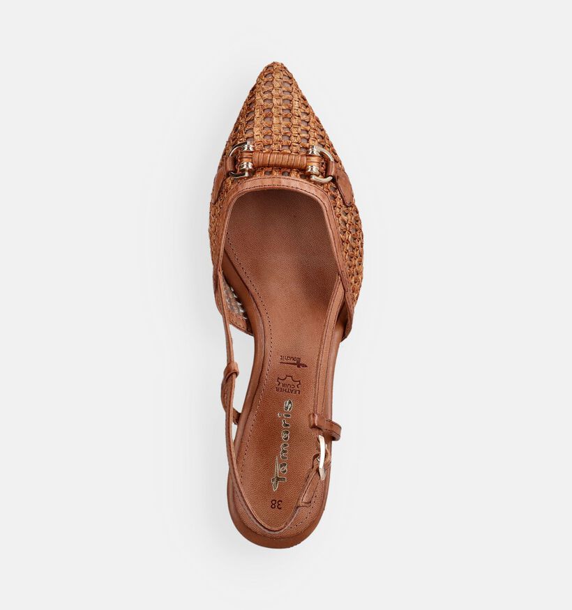 Tamaris Cognac Slingback Pumps voor dames (367600)