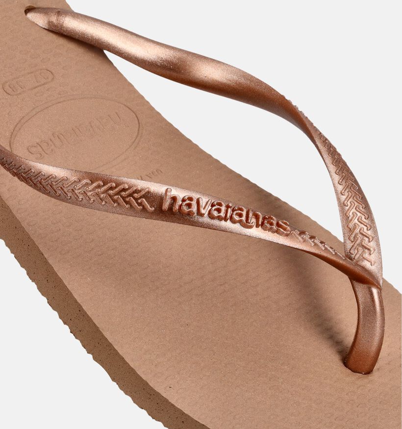 Havaianas Slim Bruine Teenslippers voor dames (373104)
