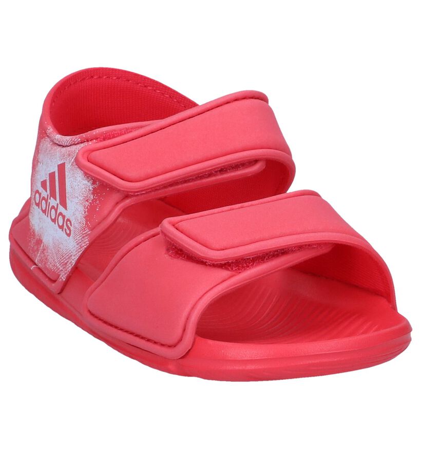 adidas Sandales de bain  (Rouge clair), Rose, pdp
