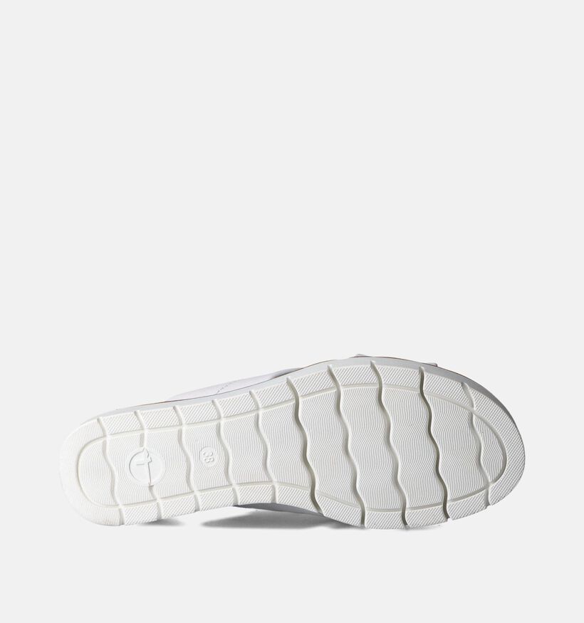 Tamaris Witte Slippers met sleehak voor dames (354343)