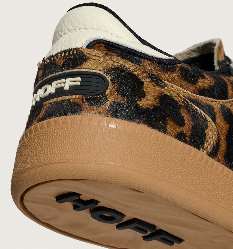 HOFF Alley Leopard Baskets casual en Marron pour femmes (360836) - pour semelles orthopédiques