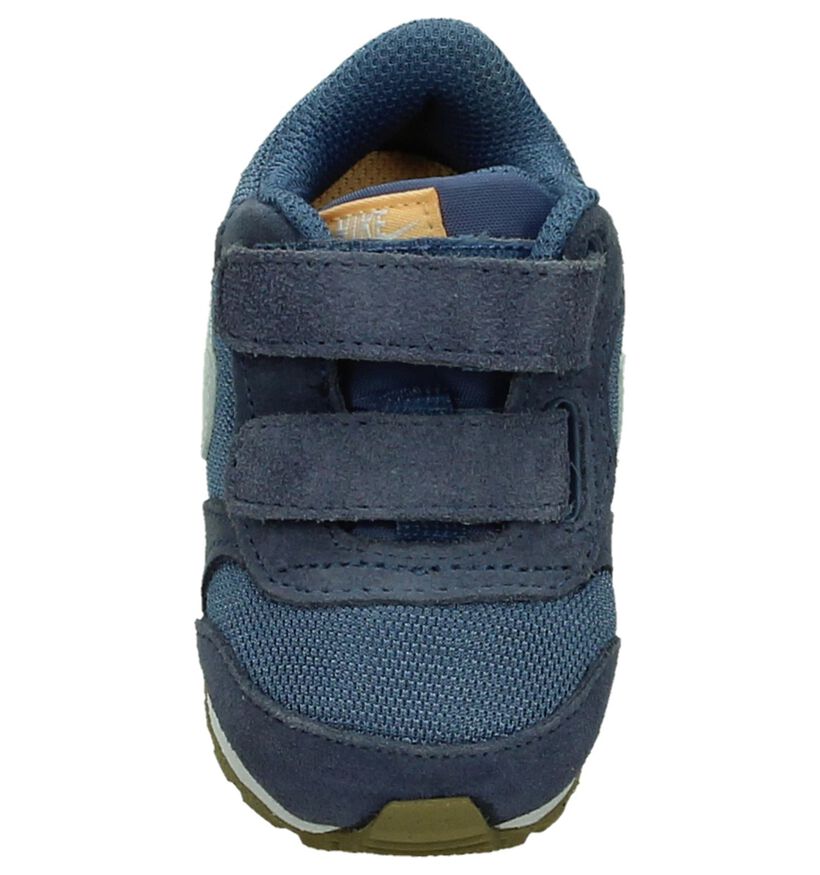 Zwarte Velcro Babysneakers Nike MD Runner 2 in kunstleer (234329)