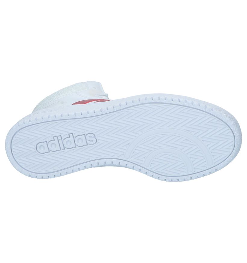 adidas Hoops Witte Sneakers voor dames (300158)