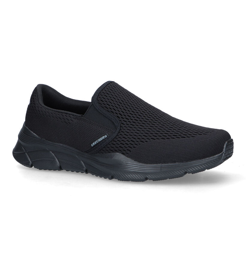 Skechers Equalizer Relaxed Fit Slip-on baskets en Noir pour hommes (339690)