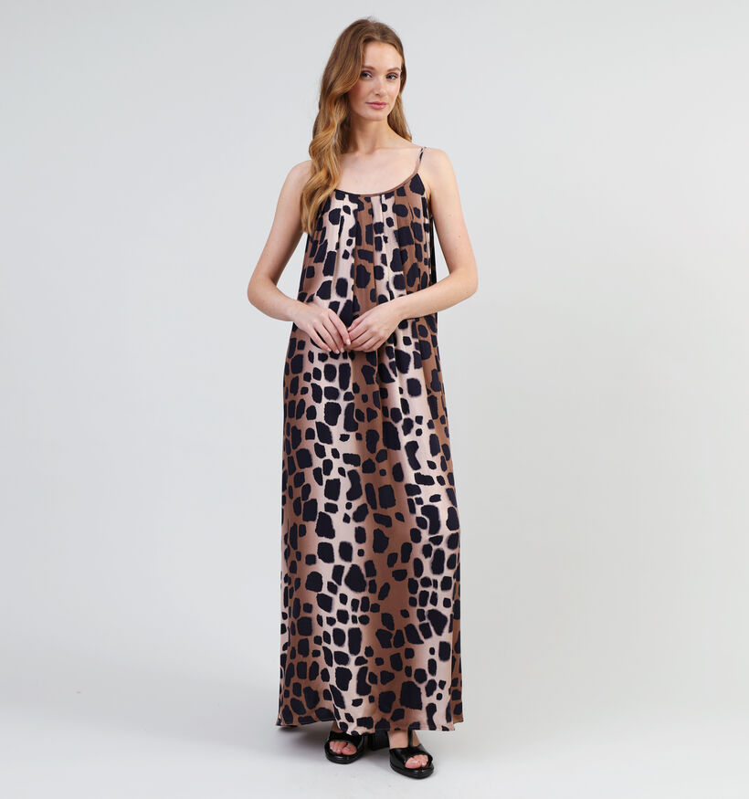 Orfeo Gabrielle Bruine Maxi jurk voor dames (345080)