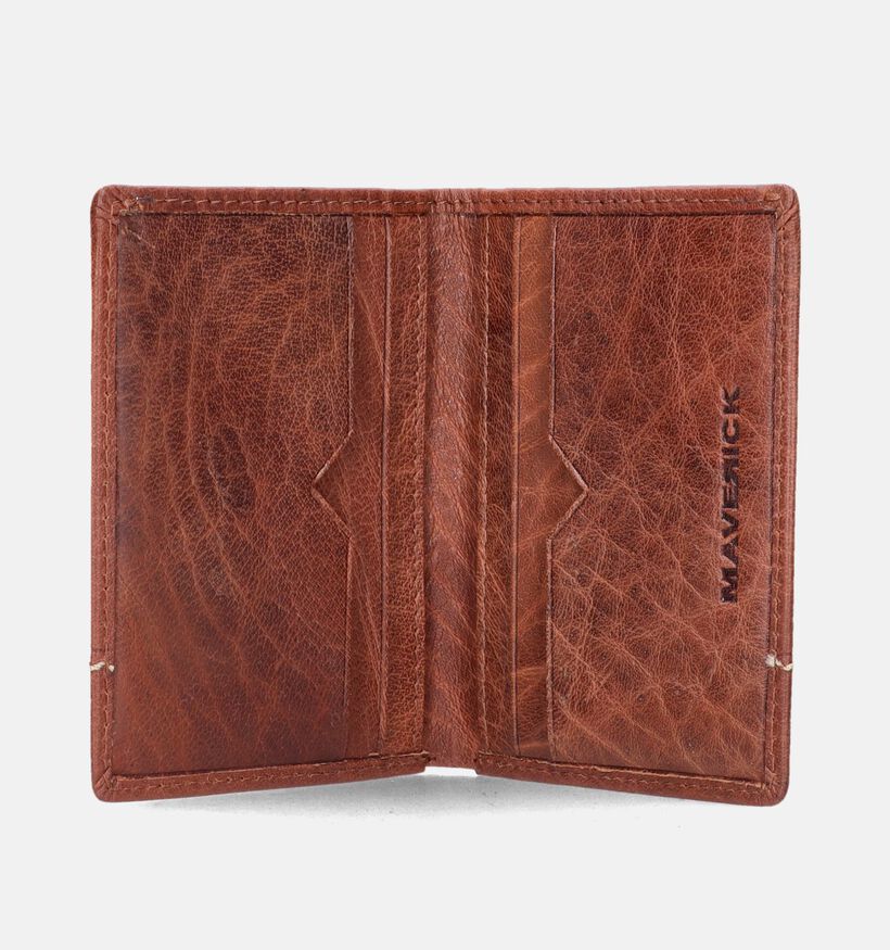Maverick Cognac Kaartenhouder voor heren (358827)