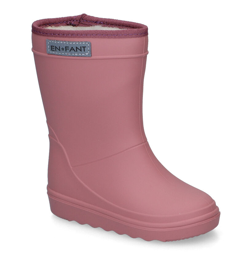 Enfant Bottes de pluie en Rose pour filles (312736)