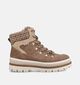 Rieker Taupe Boots met Veters en Rits voor dames (379957)