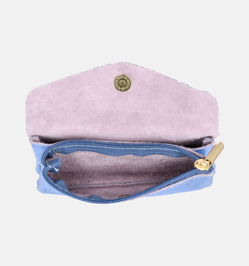 Via Limone Porte-monnaies zipp&eacute; en Lilas pour femmes (382751)
