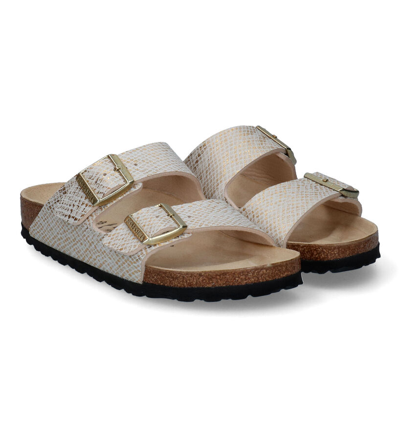 Birkenstock Arizona Zwarte Slippers voor dames (294826)