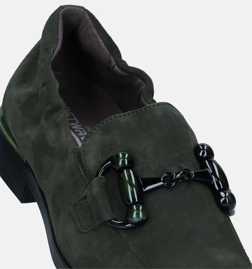 Softwaves Loafers en Vert foncé pour femmes (332678) - pour semelles orthopédiques