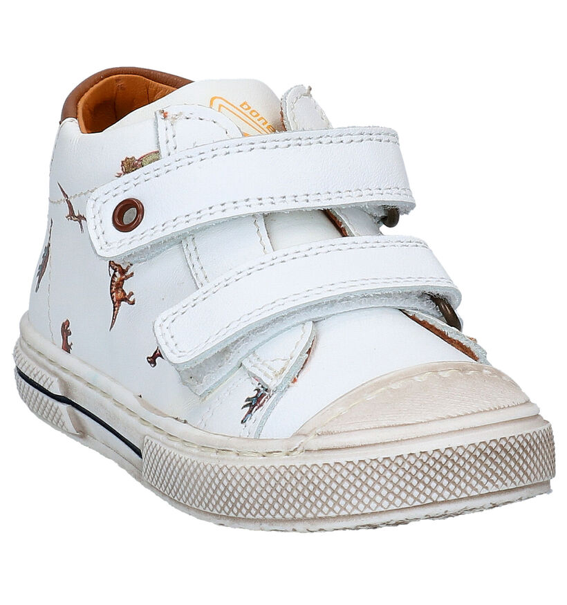 STONES and BONES Deno Witte Babyschoenen in leer (287835)