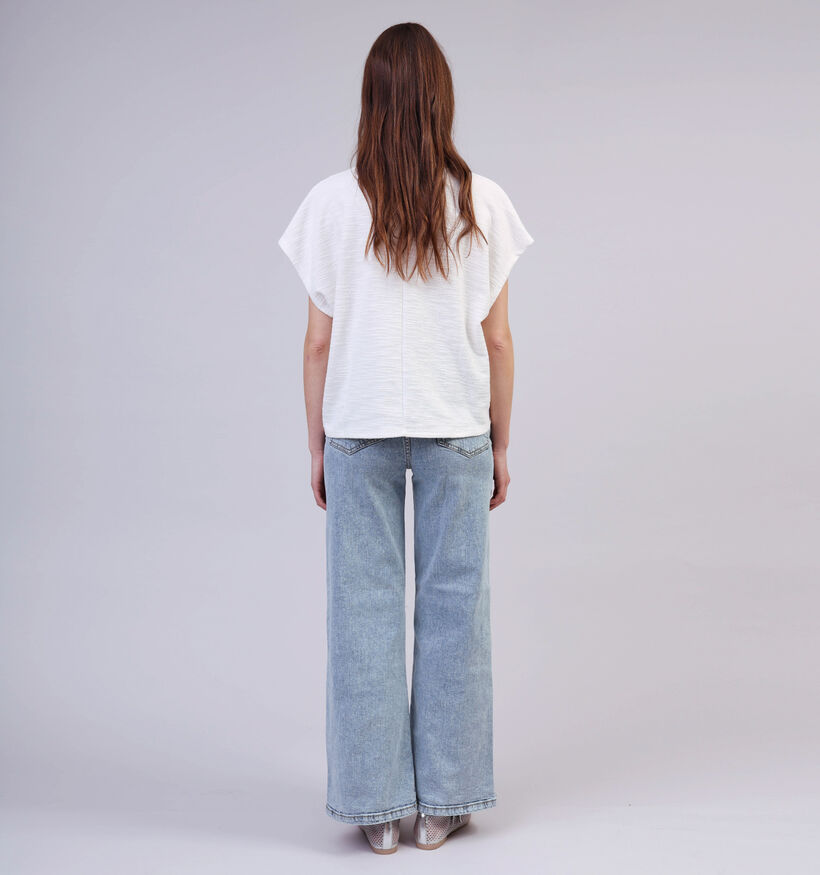 Vila Amy T-shirt en Bleu pour femmes (353030)