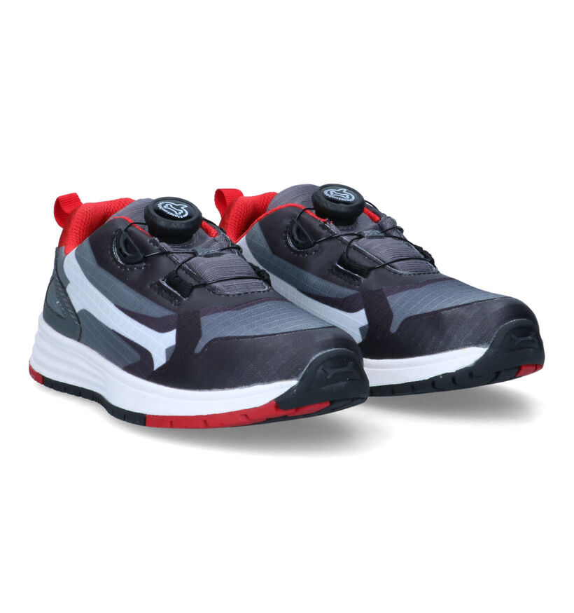 STONES and BONES Swift D Dial Grijze Sneakers voor jongens (329833) - geschikt voor steunzolen