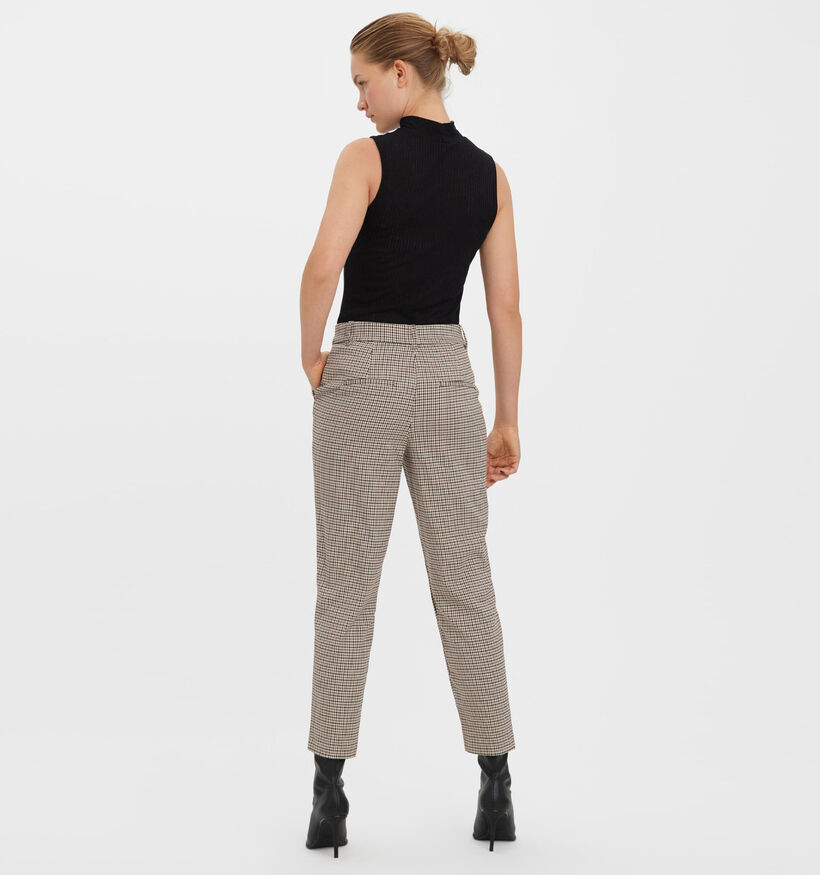 Vero Moda Clara Pantalon Habillées en Brun - L 30 (318450)