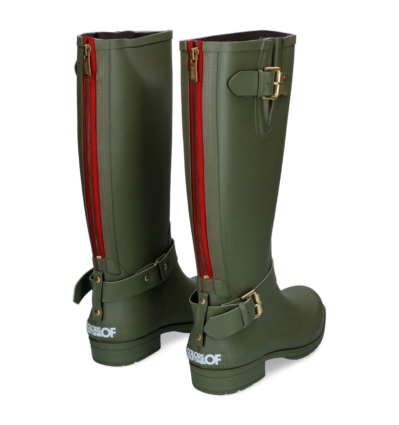 Colors of California Bottes de pluie en Noir en synthétique (300195)