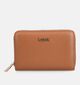 L.Credi Perla Cognac Portemonnee met Rits voor dames (379572)