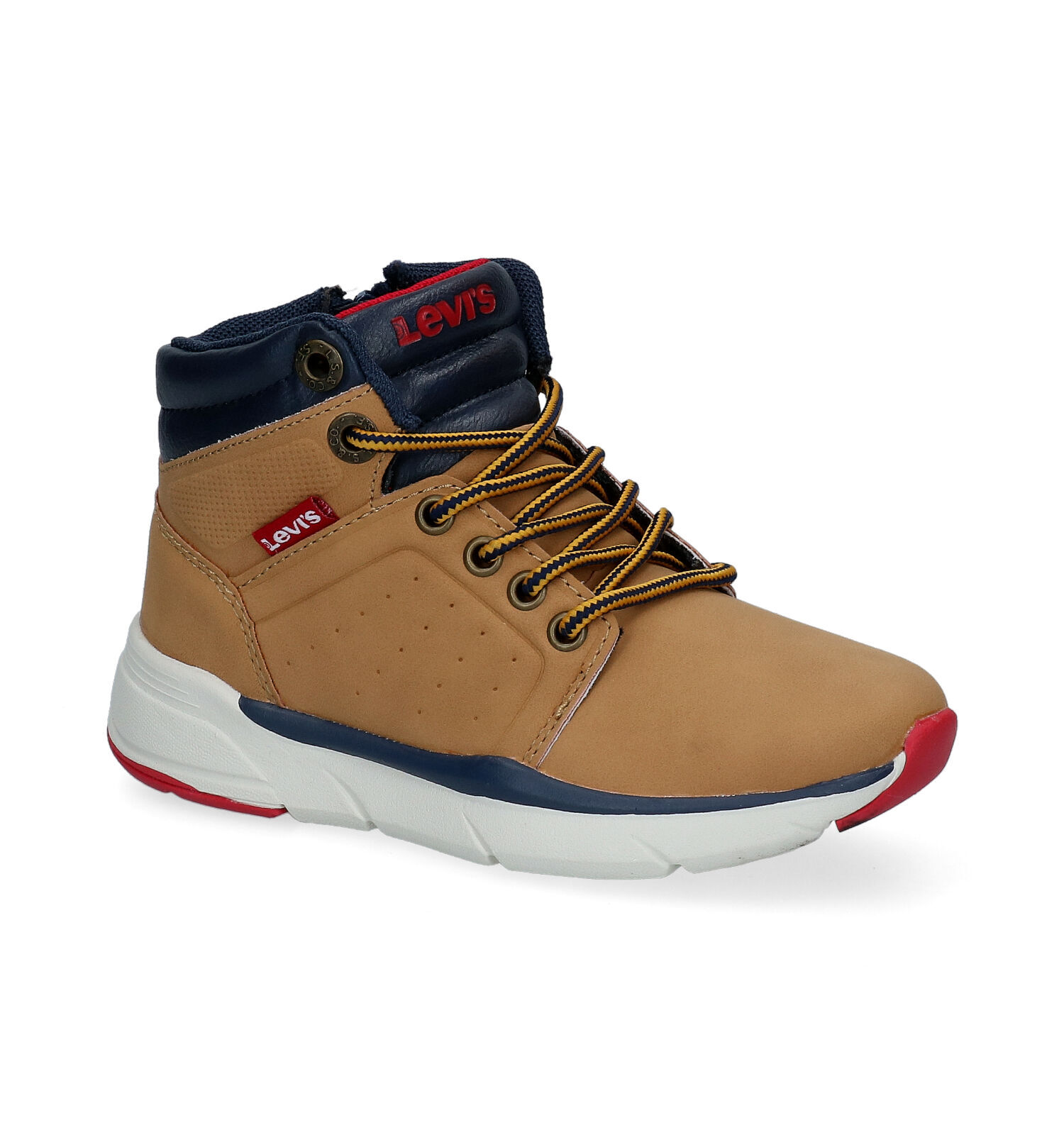 Levi s Peak Mid Naturel Boots Jongens Hoge schoenen Online op TORFS.BE