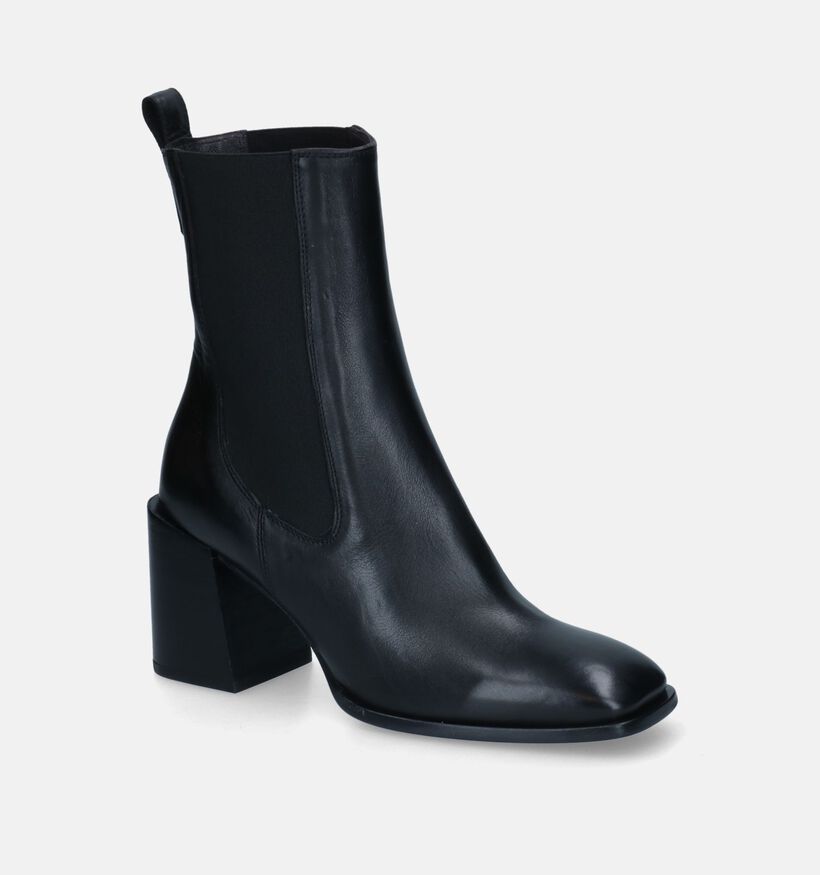 Zinda Bottines à talons en Noir pour femmes (317898)