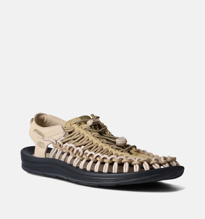 Keen Uneek M Sandales en Vert pour hommes (356366)